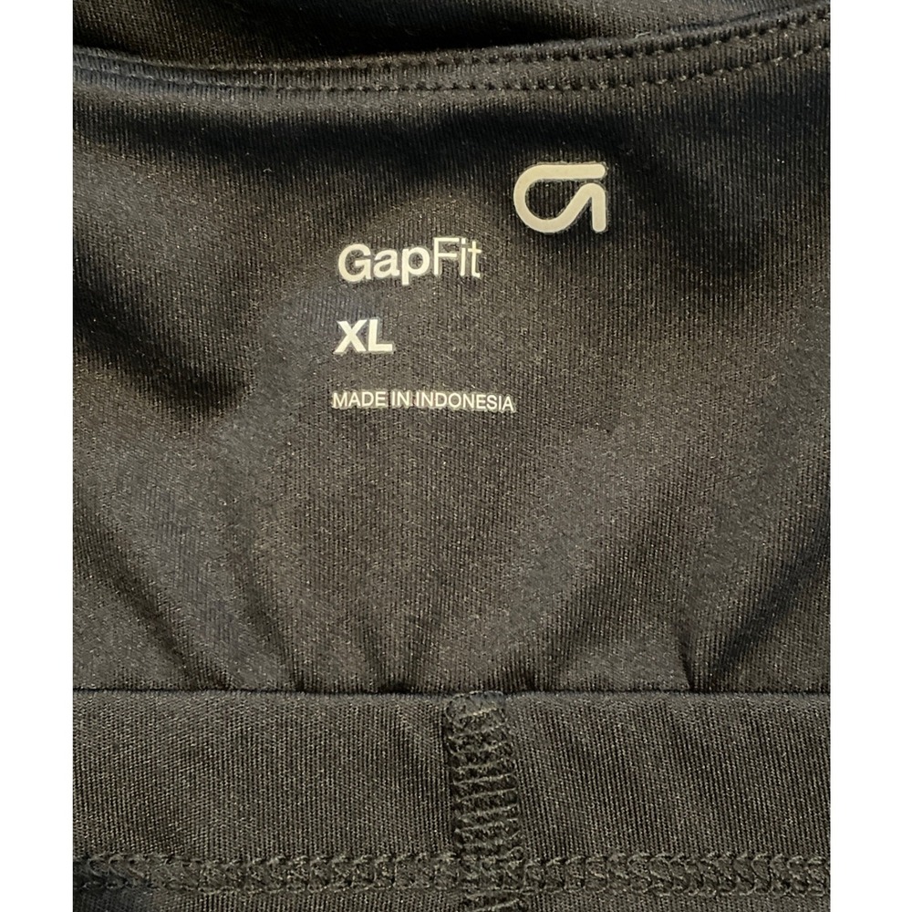 GapFit Active Dress Women XL Black NEW Shelf Bra Inner Shorts Pickleball Sporty - Picture 11 of 15